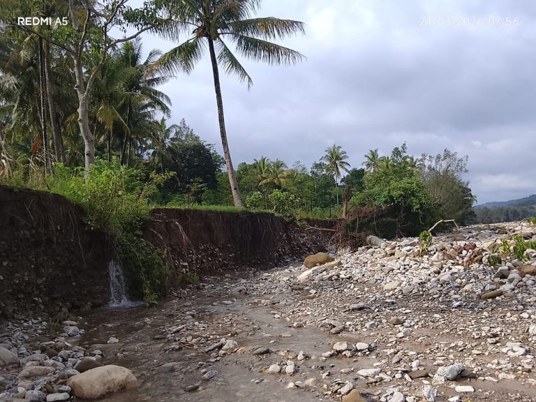 Lahan Tani dan Pemukiman di Lamaknen Selatan Terancam, Warga Desak Pemerintah Tangani ‘Kegasan’ Kali Molis